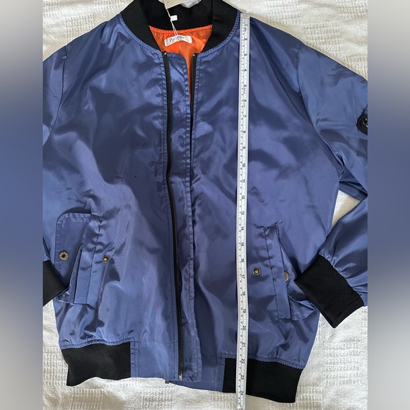 NEW BLUE Parabler Women’s Bomber Jacket - Picture 1 of 8